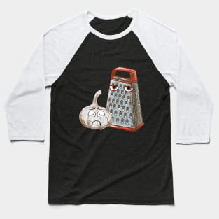 Garlic and Grater Baseball T-Shirt